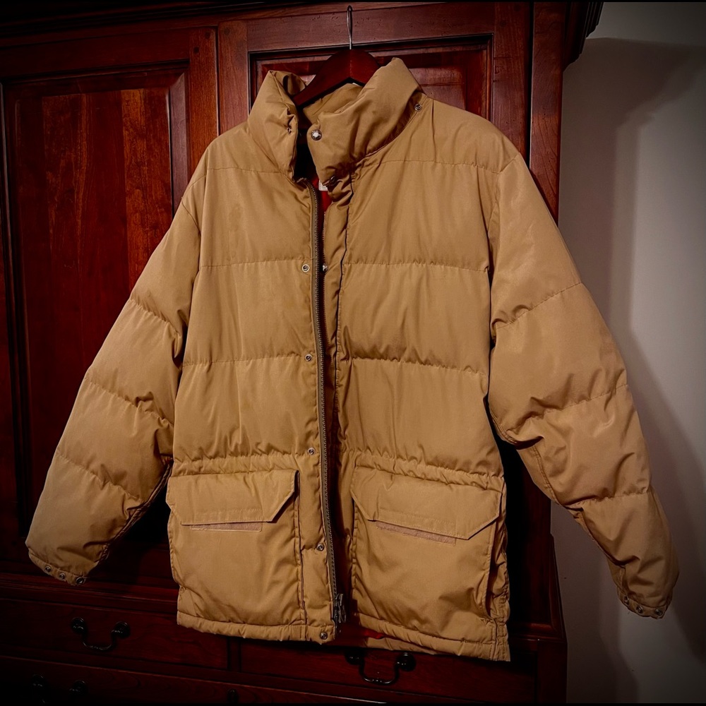 ***  NORTH FACE PUFFER DOWN JACKET, MENS XL (VINTAGE) EXCELLENT CONDITION!!! ***